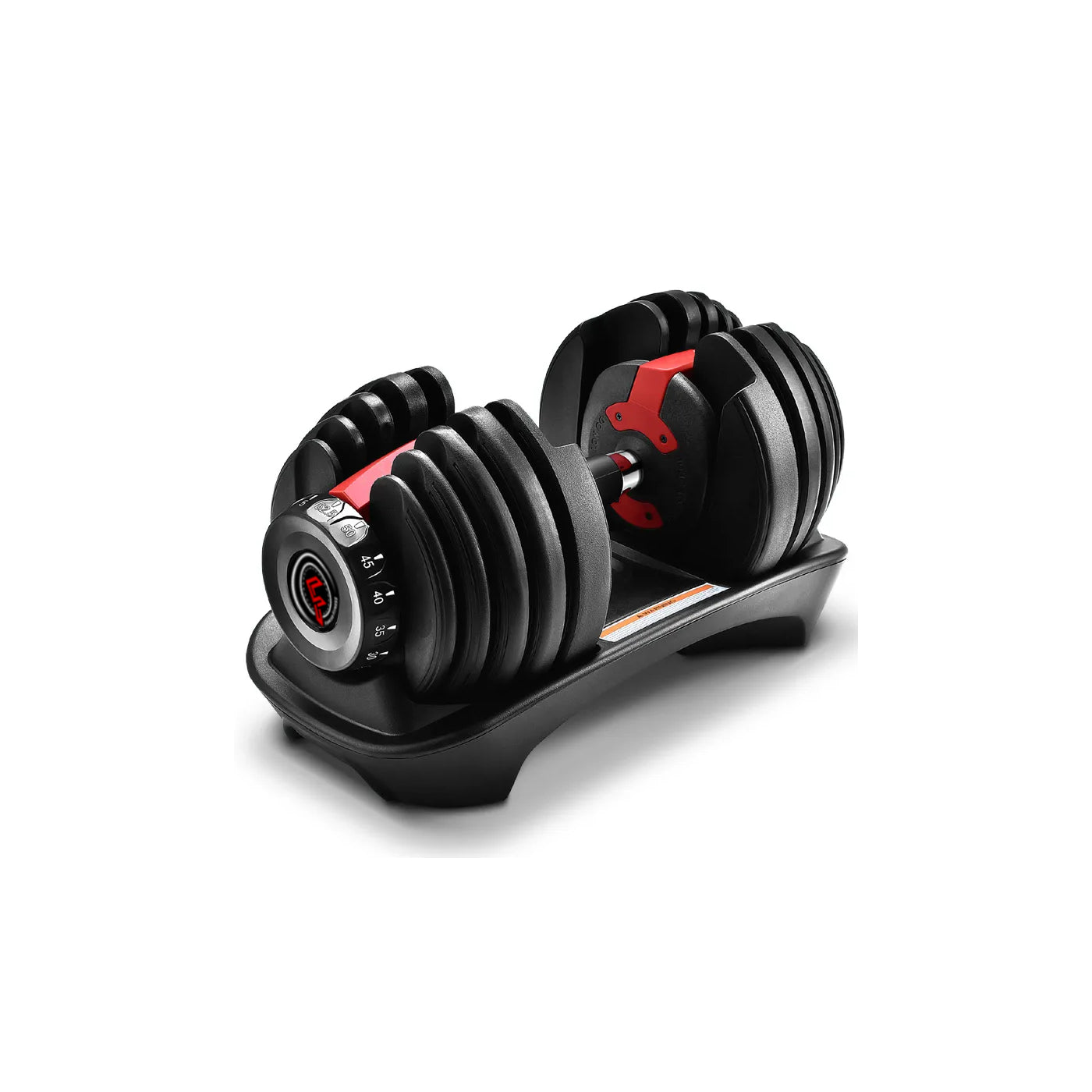Forged 5-52.5 lb Adjustable Dumbbell Set